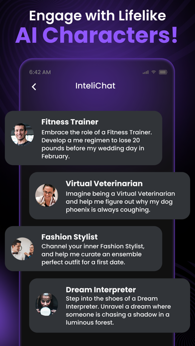 AI Chatbot - InteliChat Screenshot