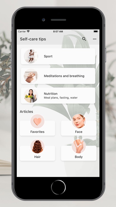Beauty & self-care tips Screenshot