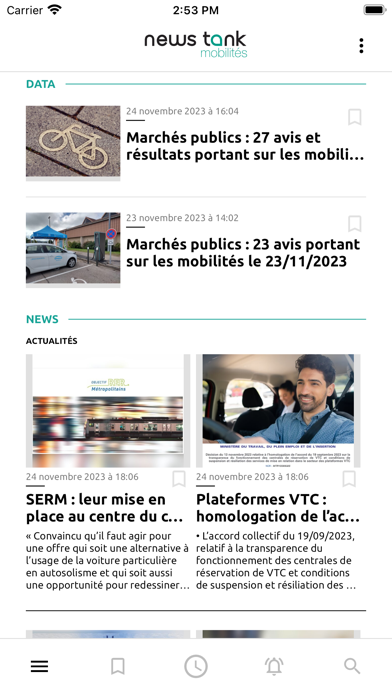 Screenshot #2 pour News Tank