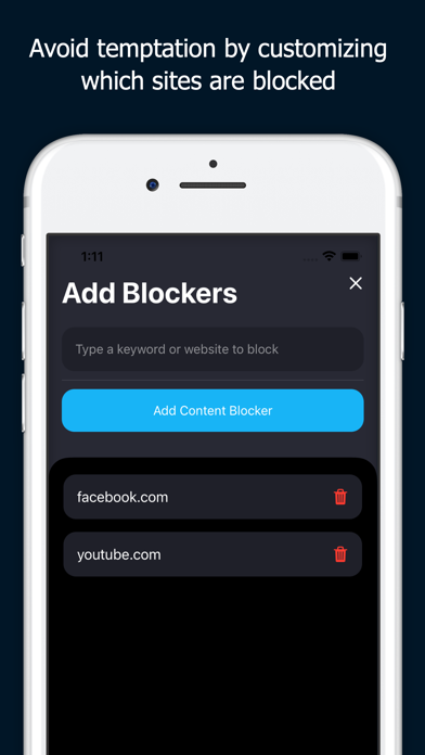 BlockPro - Website Blocker Screenshot