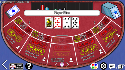 Baccarat Online - Live Casino Screenshot