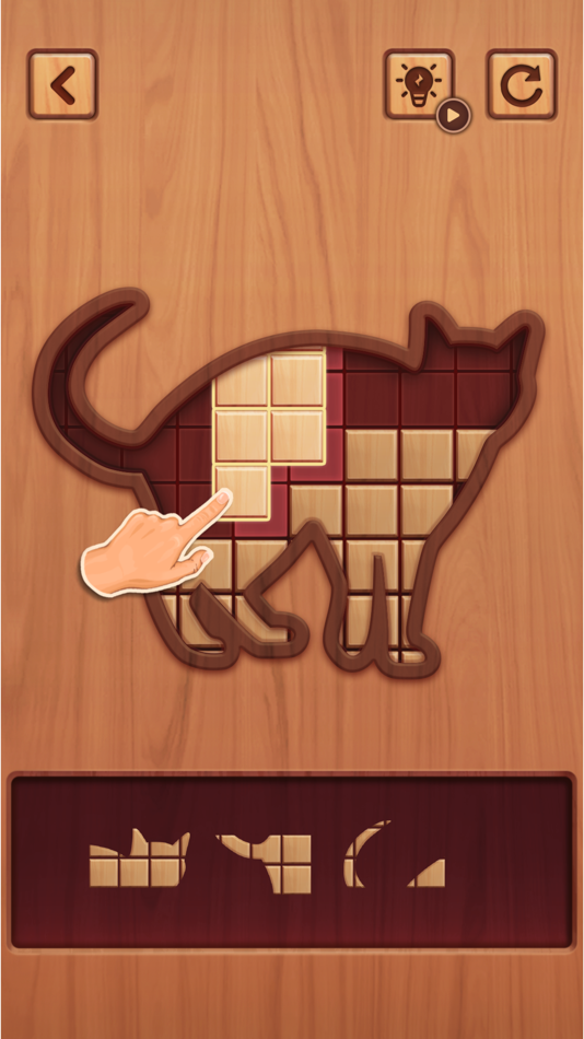 #2. Wood Block - Classic Puzzle (iOS) 来自: Perry Games