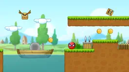 Game screenshot Red Bounce Ball Adventure apk