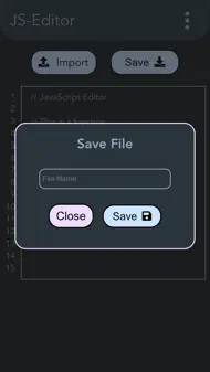Pro JavaScript Editor iphone bilder 1