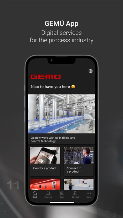 GEMÜ App Screenshot