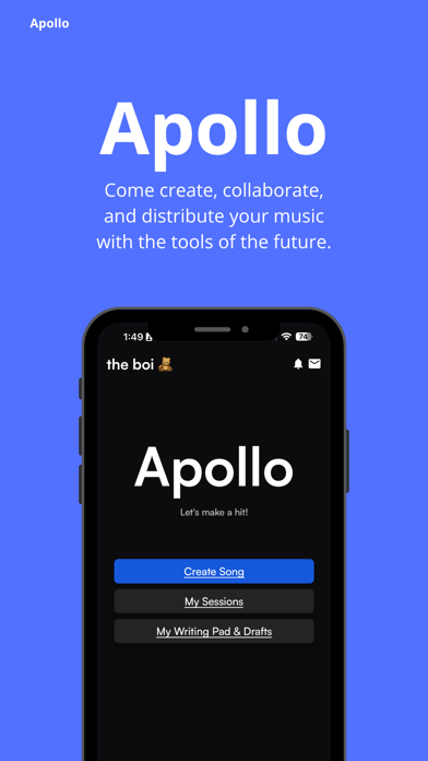 Apollo Music. Screenshot