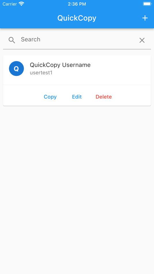 Quick Copy - Easy Copy Paste - 1.0.1 - (iOS)