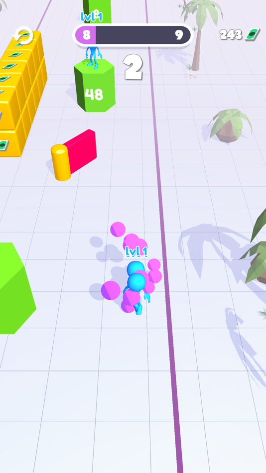 #1. Merge Runner 3D (iOS) 由: Jakub Szolomicki