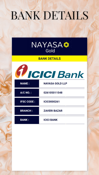 NAYASA GOLD Screenshot