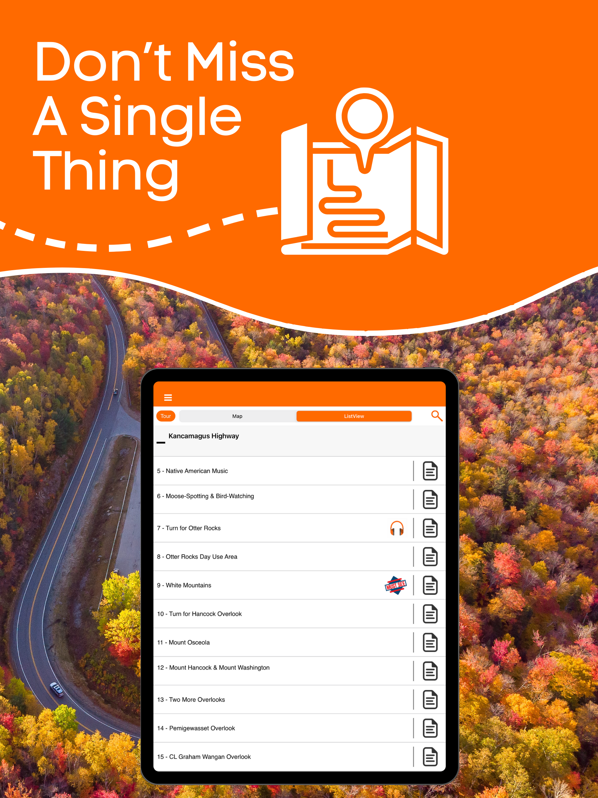 Kancamagus Byway: GPS Guide