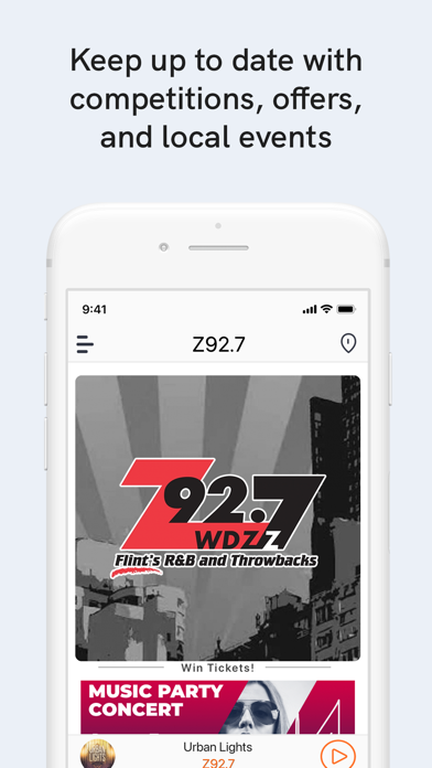Z92.7 Screenshot