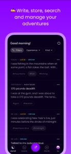 Dreamind: AI Dream Journal screenshot #2 for iPhone