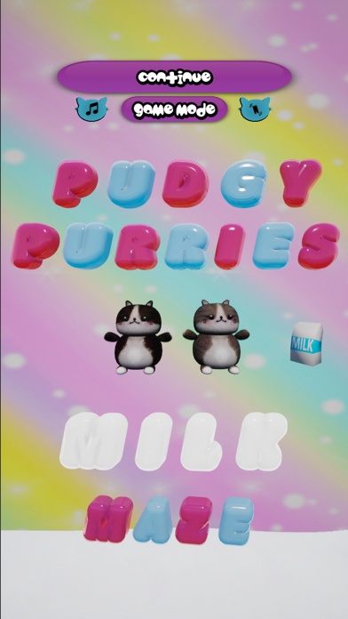 Pudgy Purries Milk Maze Screenshot