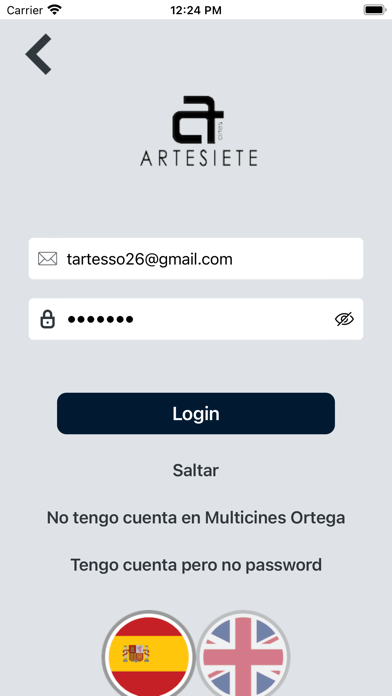 Artesiete Cines Screenshot