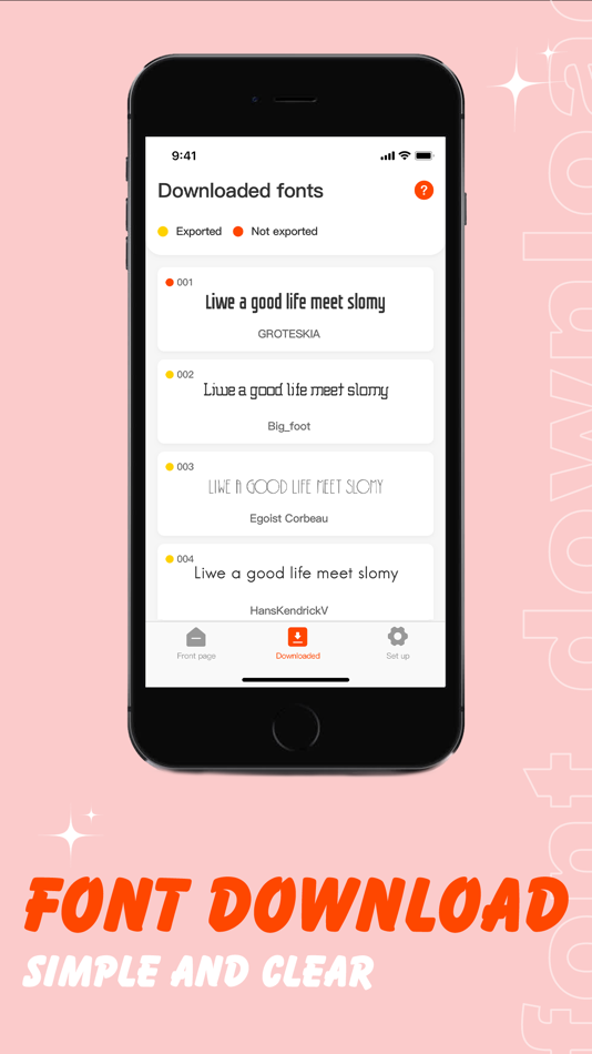 #2. Fonts - Font (iOS) 由: 伟文 贺