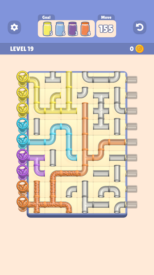 #5. Pipe Twist 3D (iOS) 来自: Brew Games