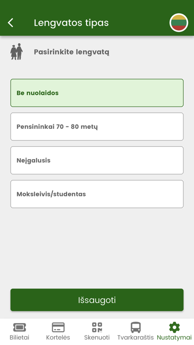 Screenshot 3 of Skenuok ir važiuok App