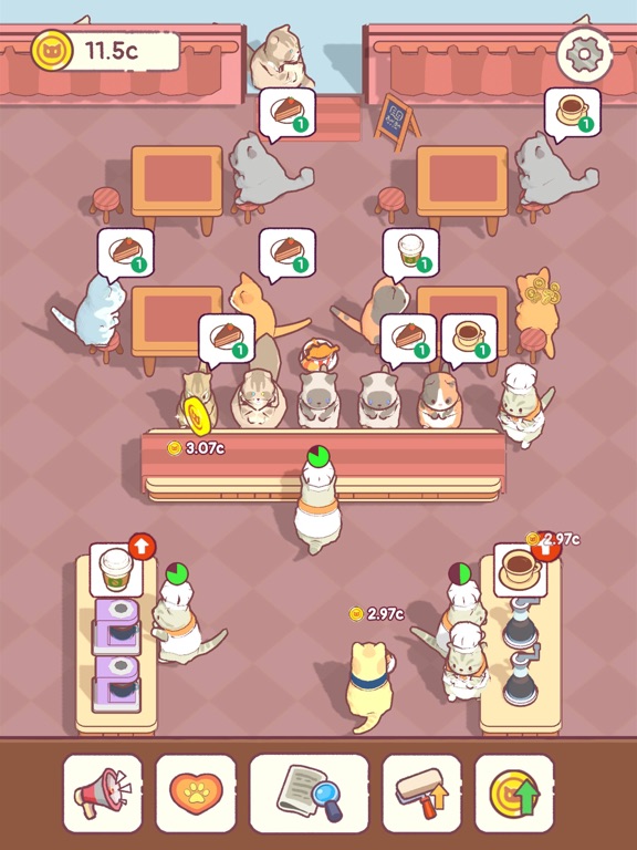 Screenshot #5 pour Cat Snack Cafe -Food Bar Games