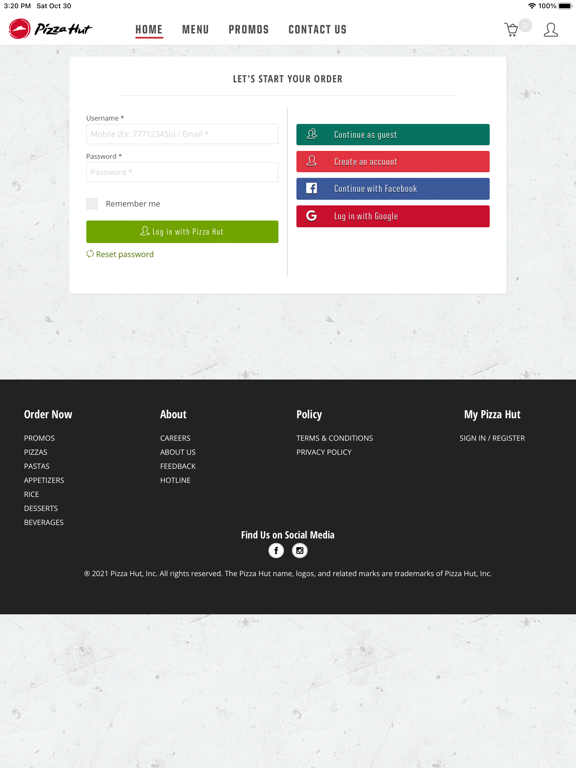 Screenshot #6 pour Pizza Hut Sri Lanka