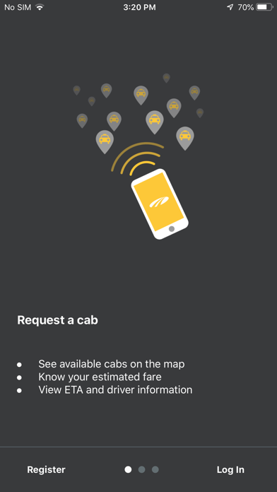 Taxibook Screenshot