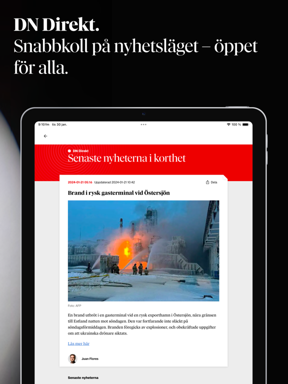 Screenshot #5 pour Dagens Nyheter.