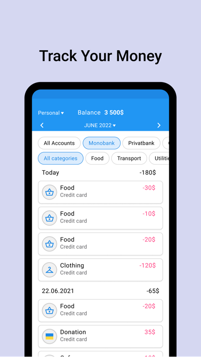 Right Budget - Money Tracker Screenshot