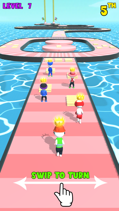Fun Race 3D Game : Bridge Race Screenshot