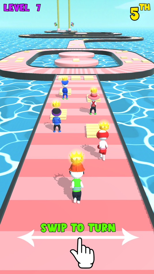 #5. Fun Race 3D Game : Bridge Race (iOS) 由: Shahid Iqbal Iqbal