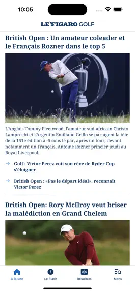 Game screenshot Figaro Golf : Actualités Golf mod apk