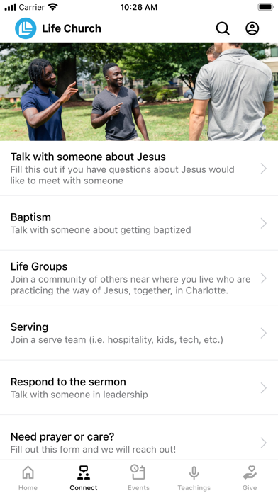 Life Church Charlotte Screenshot