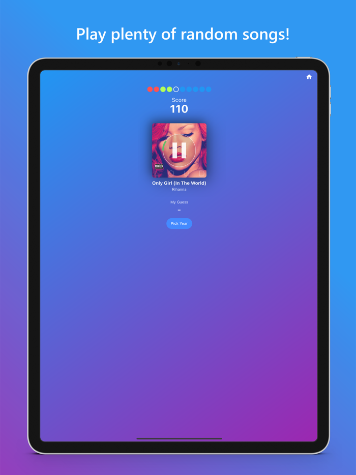 Song Quiz Guess The Year