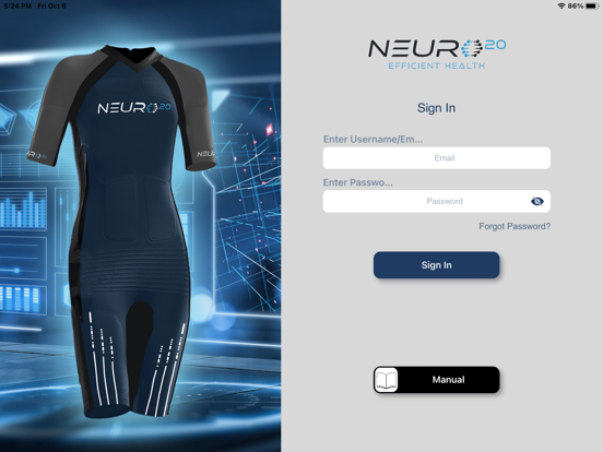 Neuro20 PRO app screenshot