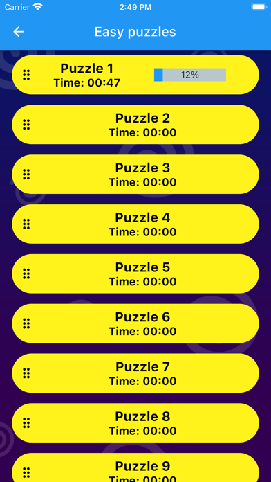 Spiral Crossword Screenshot