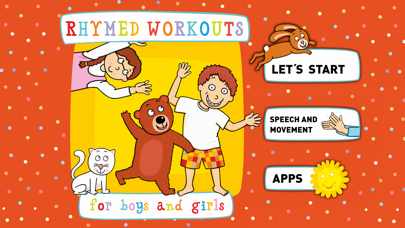 Screenshot 1 of Rhymed Workouts for Kids App