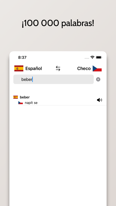 Diccionario Checo-Español Screenshot
