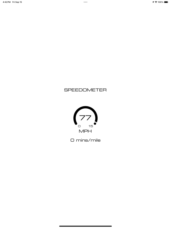 Screenshot #5 pour Walking Speedometer