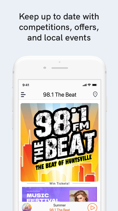 98.1 The Beat Screenshot