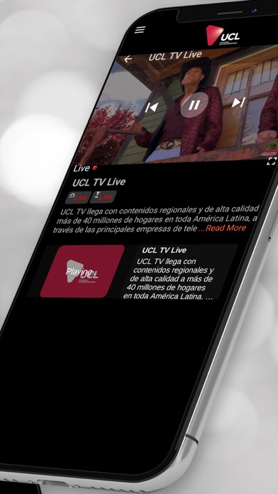 UCL TV Screenshot