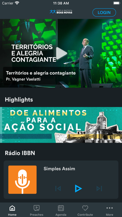Igreja Batista Boas Novas Screenshot