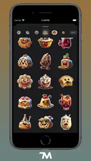 christmas sweets stickers iphone screenshot 3