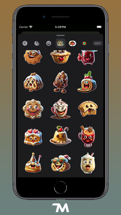 Screenshot #3 pour Christmas Sweets Stickers