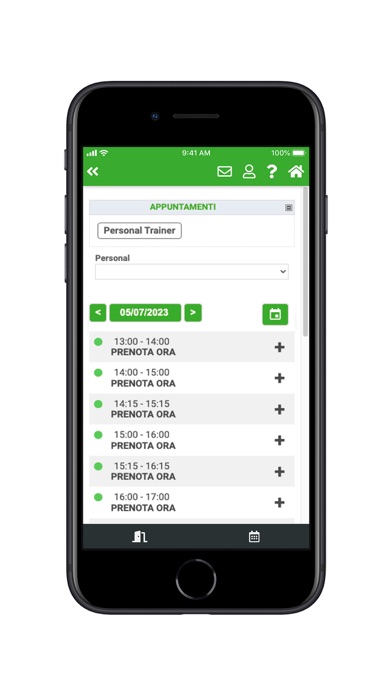 NaturalFitnessClub App Screenshot