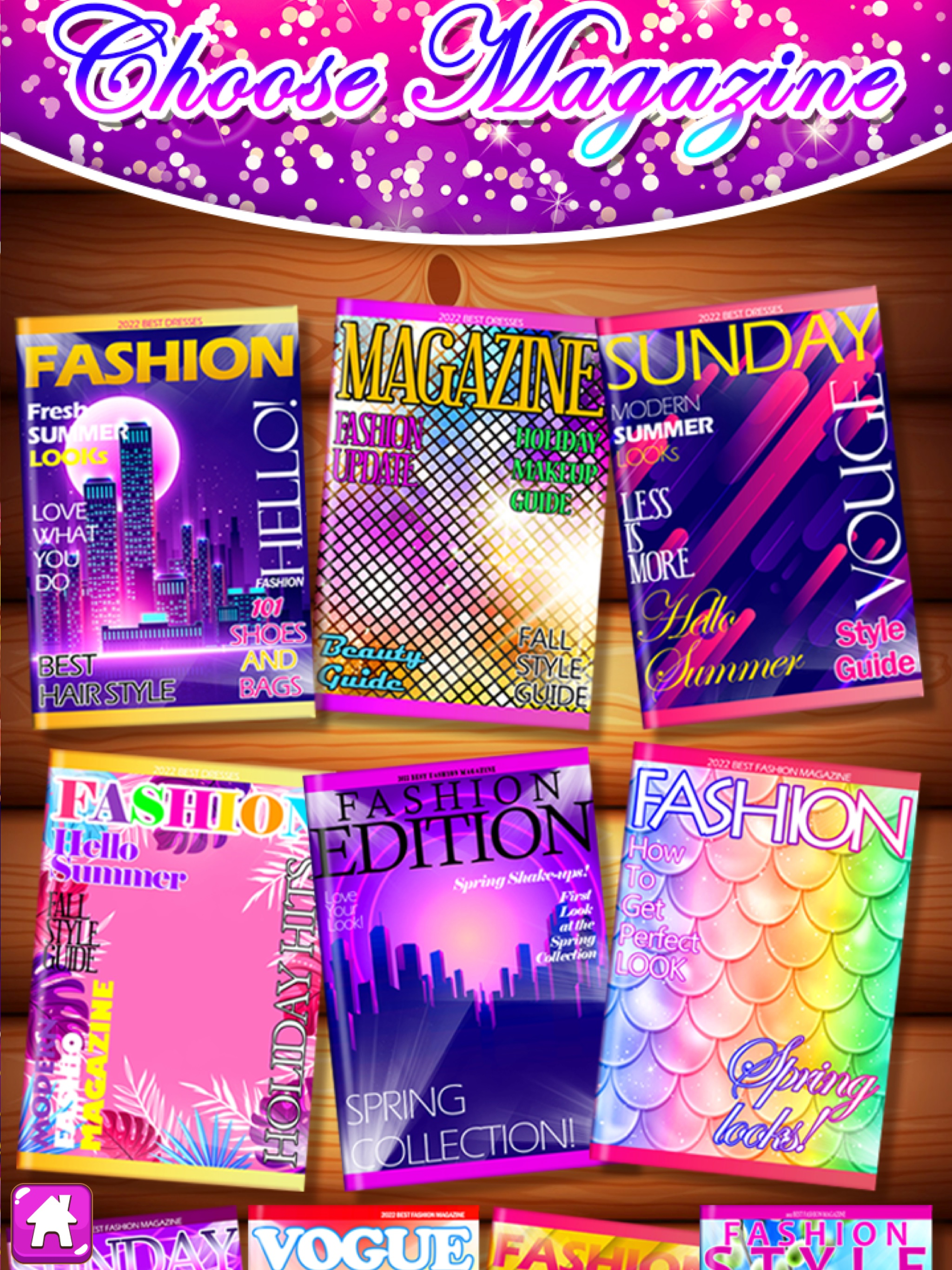 Magazine Girls Fashion DressUp screenshot 8