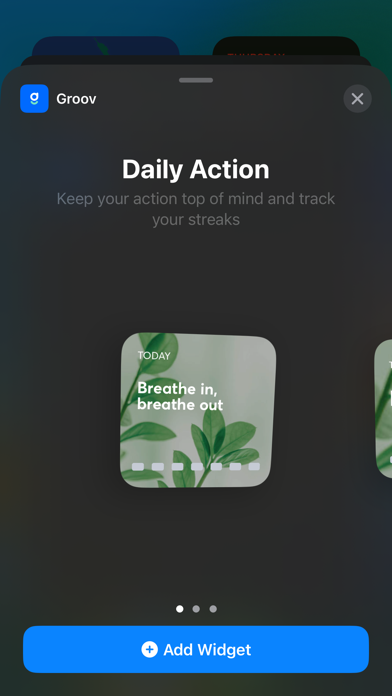 Groov Screenshot