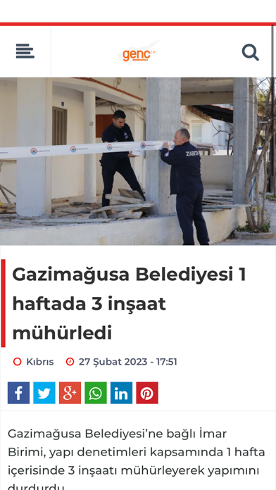 Kıbrıs Genç TV Screenshot
