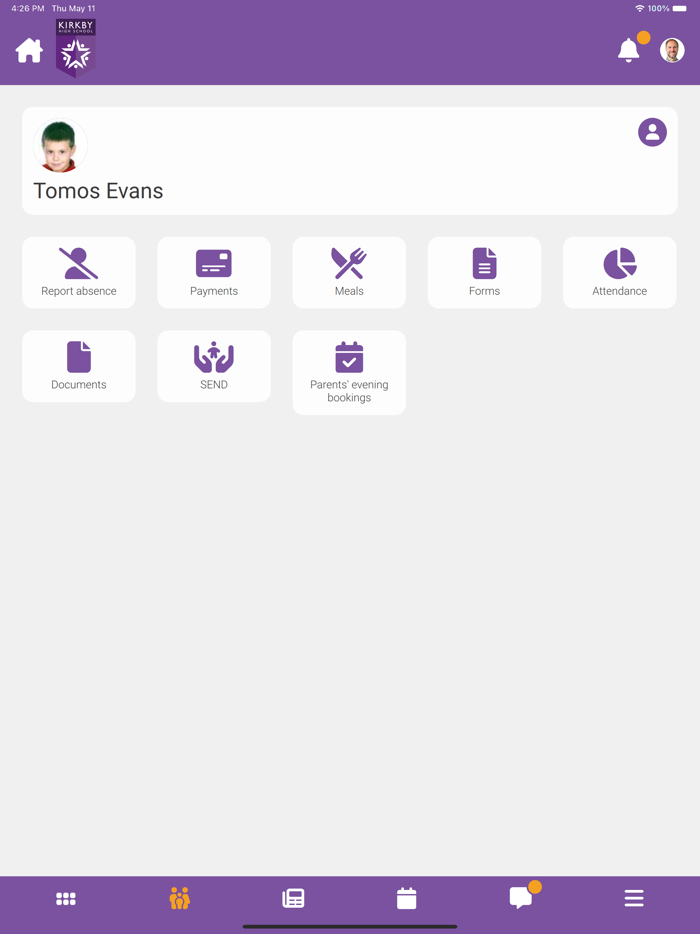 Kirkby High School App