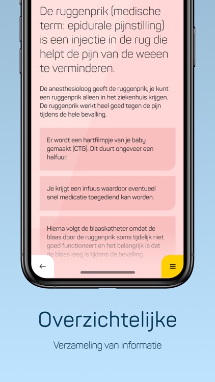 Pijngids Bevalling screenshot-3