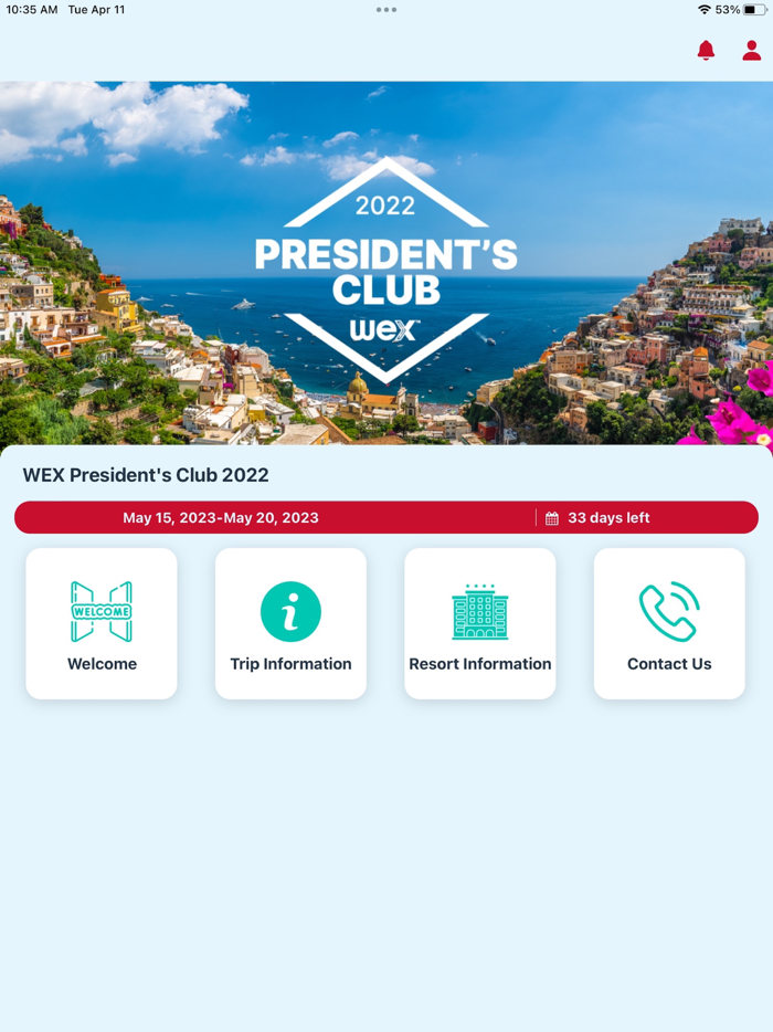 WEX Presidents Club Italy