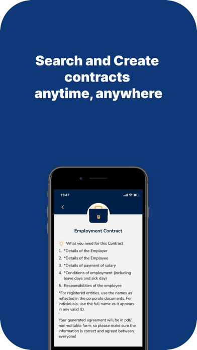 My Pocket Counsel Screenshot
