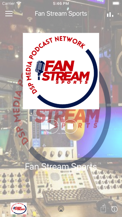 Fan Stream Sports - DSP Media Screenshot